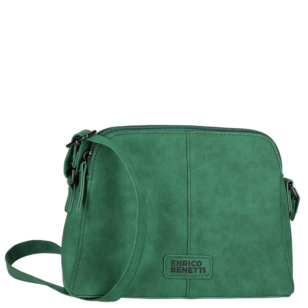 Dámská crossbody kabelka zelená - Enrico Benetti Kensi