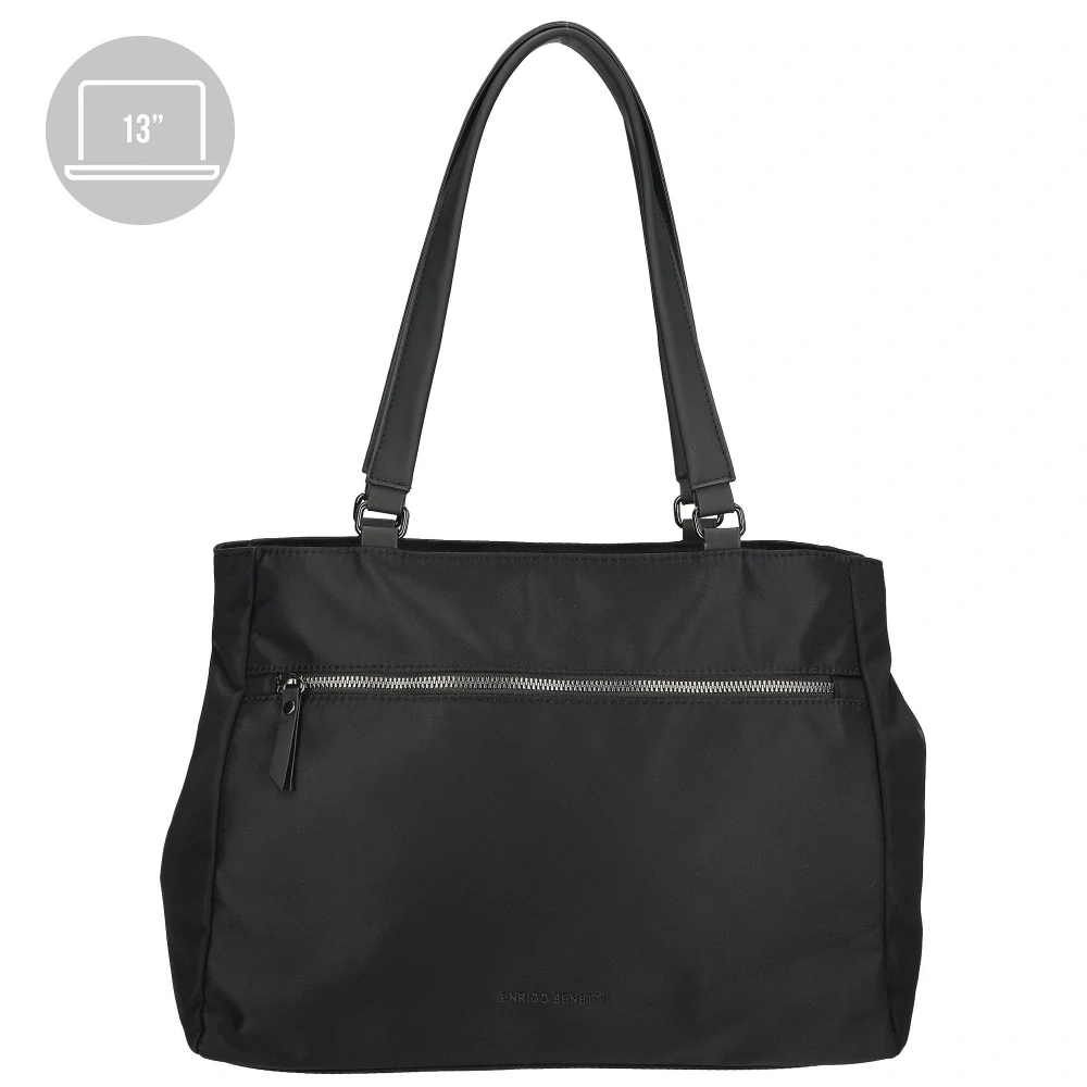 Dámská elegantní kabelka černá - Enrico Benetti Caroline