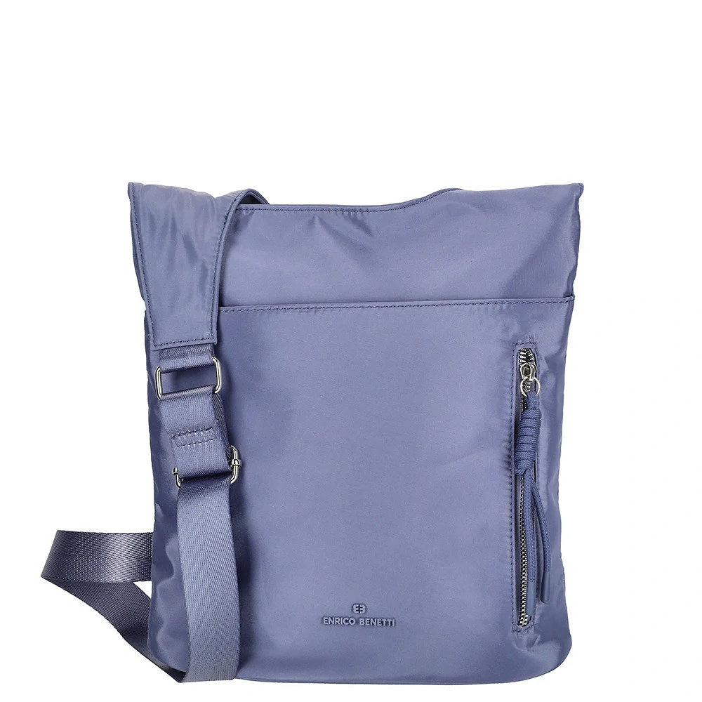 Dámská crossbody kabelka světle modrá - Enrico Benetti