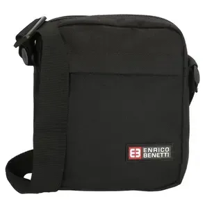 Pánská crossbody taška černá - Enrico Benetti Amsterdam 