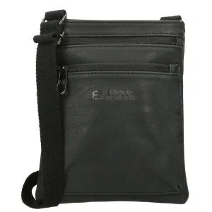 Pánská crossbody taška na doklady černá - Enrico Benetti