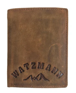 Pánská kožená peněženka Watzmann koňak
