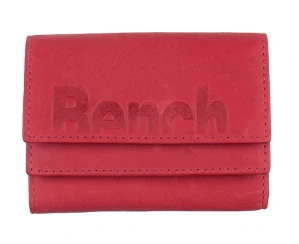 Dámská malá kožená peněženka Bench růžová
