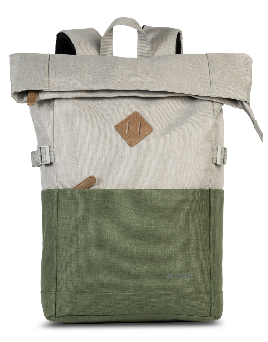 Městský batoh šedozelený 19L - Bestway 