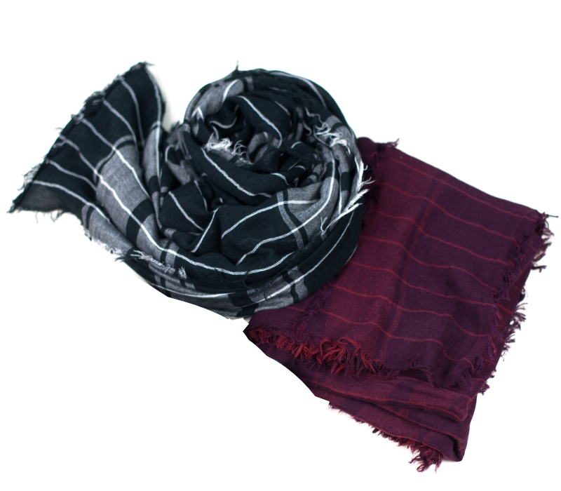 Unisex šála Art of Polo černá