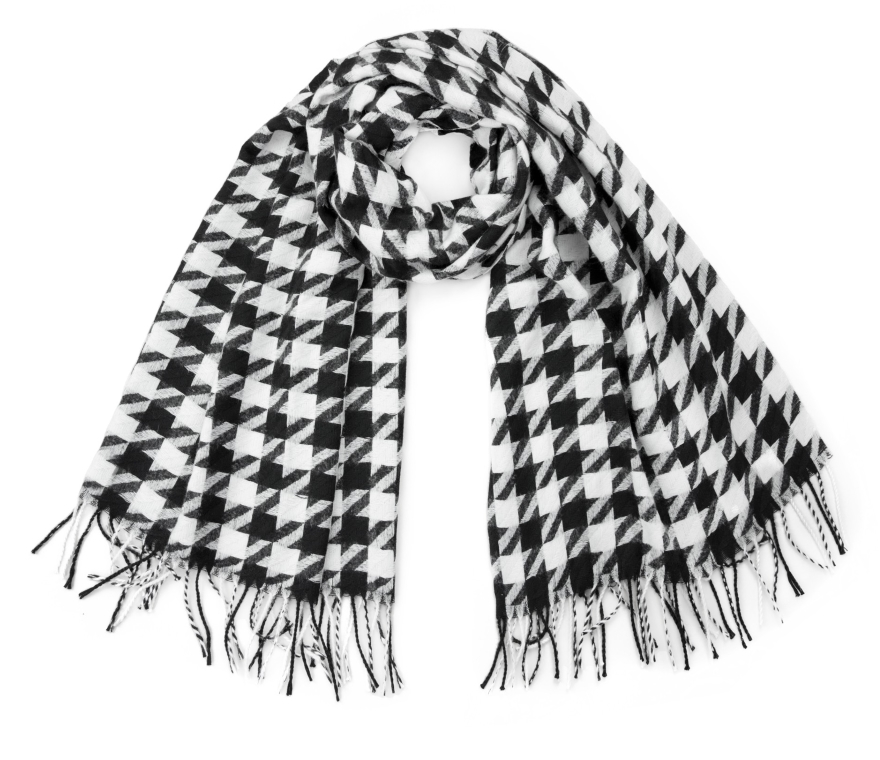 Dámská šála Art Of Polo SZ022294 černobílá