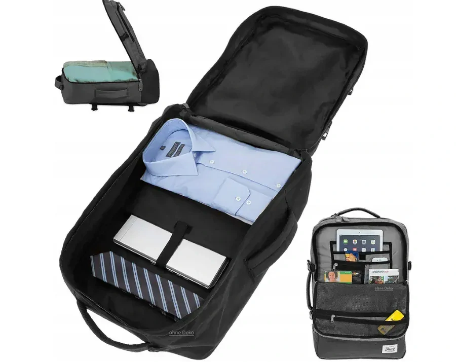 Cestovní batoh šedý 40L - Bestway Cabin 