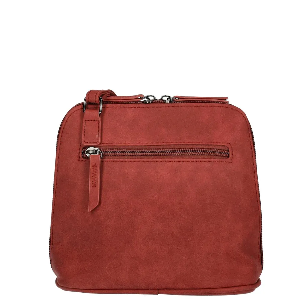Dámská crossbody kabelka červená - Enrico Benetti Kensi