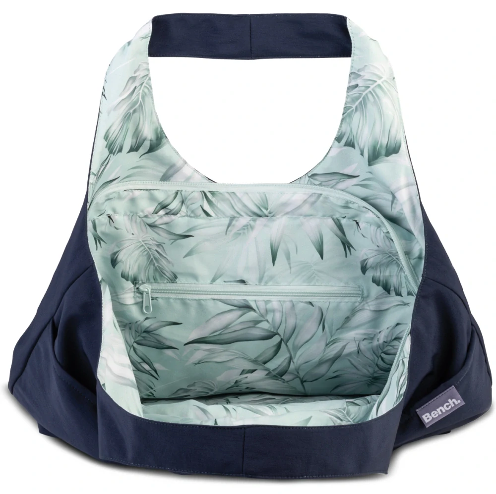 Dámská textilní kabelka modrá - Bench Viva Shopper