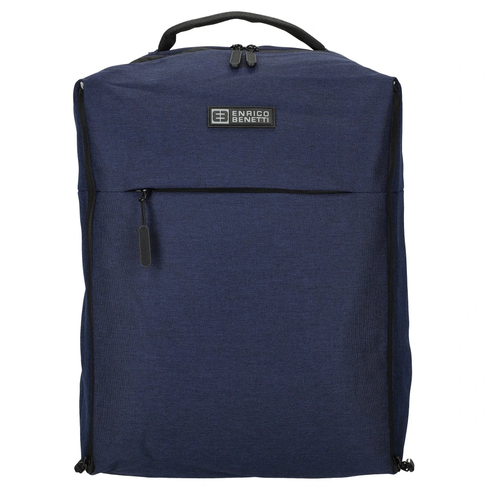 Pánský městský batoh modrý 17" 20L - Enrico Benetti