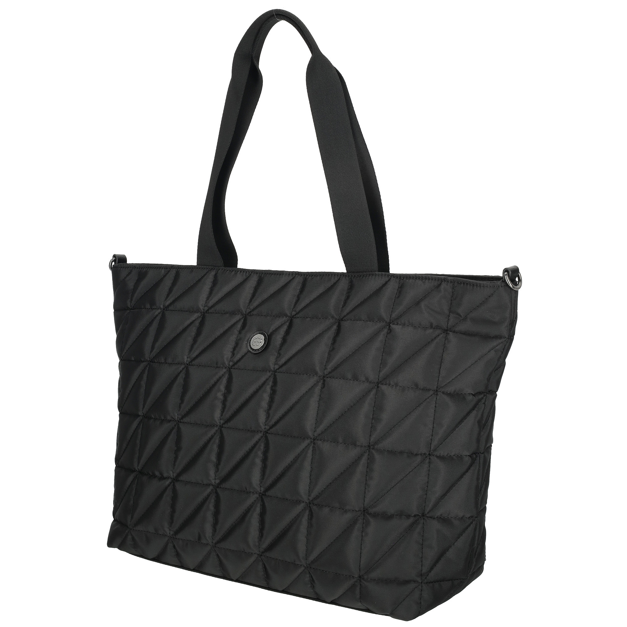 Dámská shopper kabelka černá - Enrico Benetti