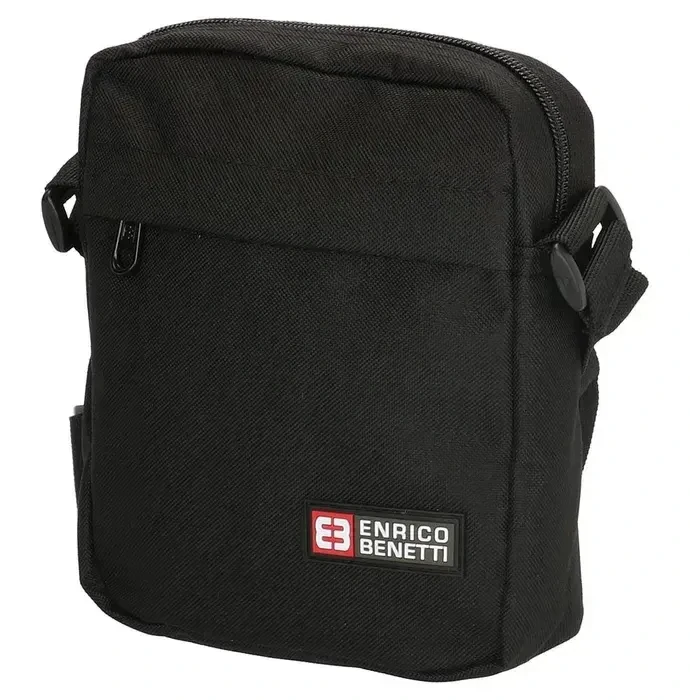 Pánská crossbody taška černá - Enrico Benetti Amsterdam 