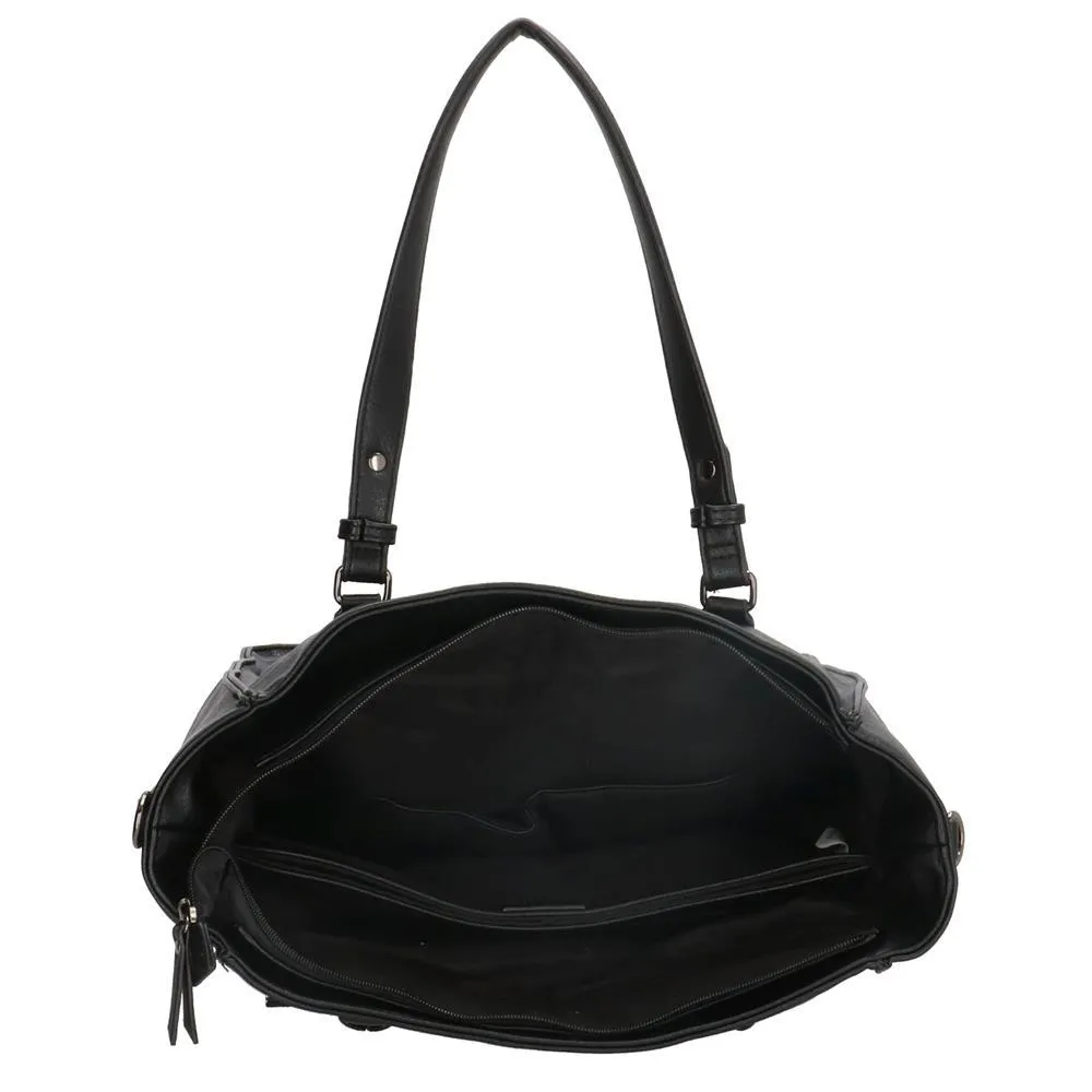Dámská kabelka černá - Enrico Benetti Lilly shopper 