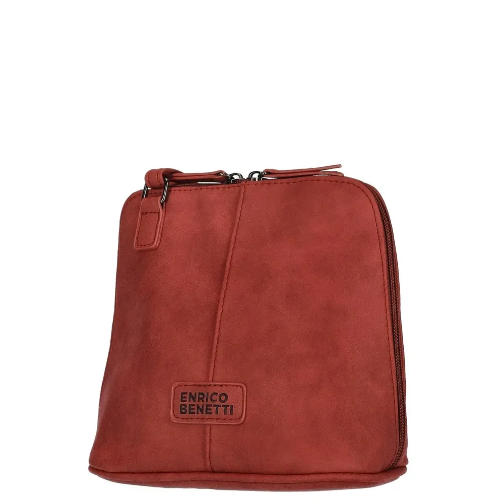 Dámská crossbody kabelka červená - Enrico Benetti Kensi