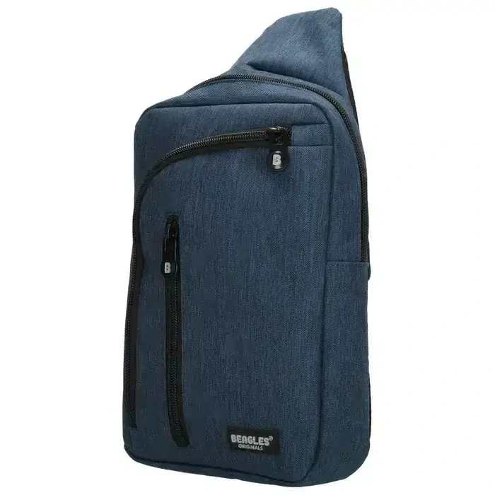 Pánský crossbody batoh přes rameno modrý - Beagles Kyoto
