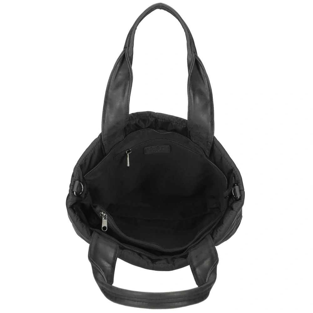 Dámská crossbody kabelka černá - Enrico Benetti