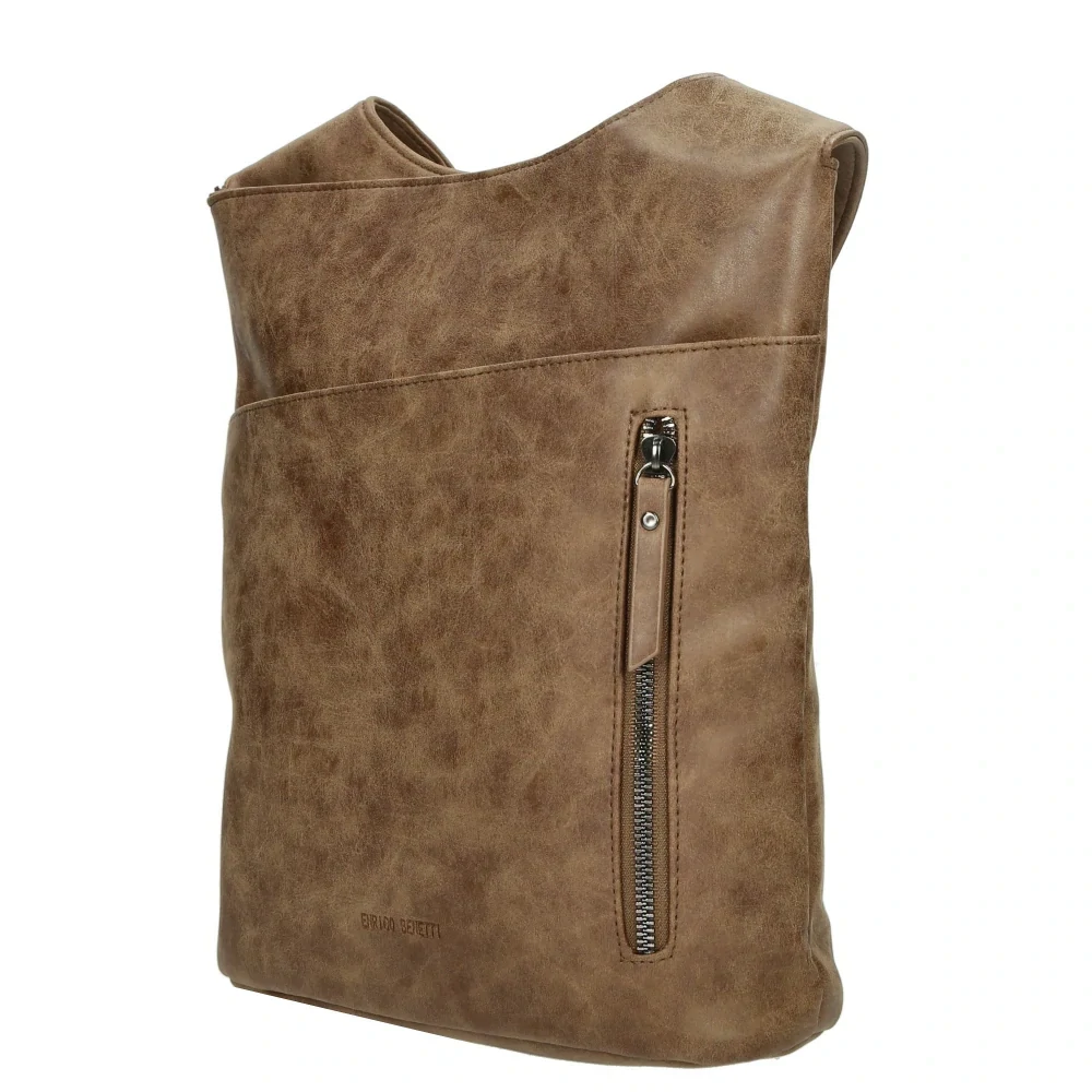 Dámská crossbody kabelka hnědá - Enrico Benetti Zoë