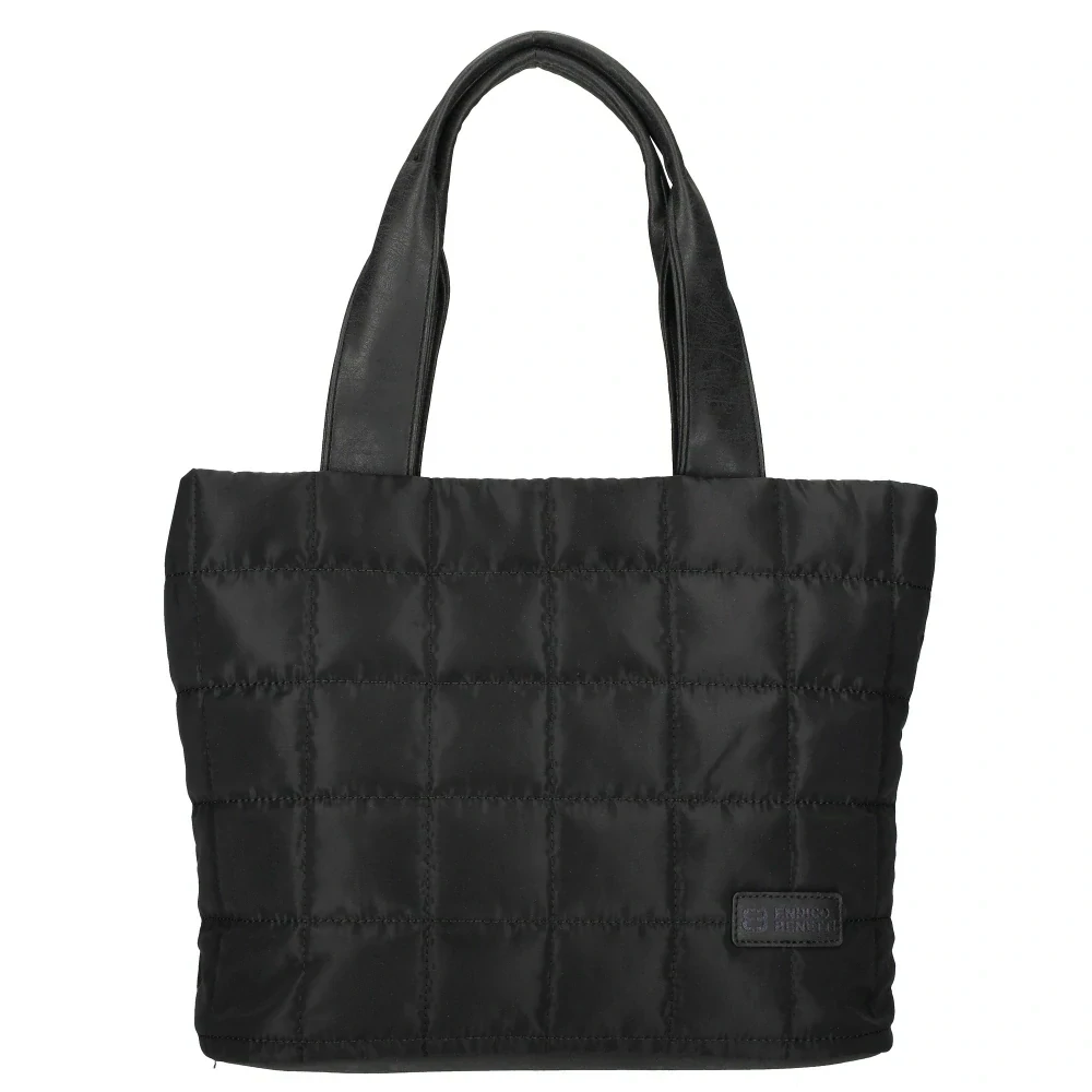 Dámská crossbody kabelka černá - Enrico Benetti