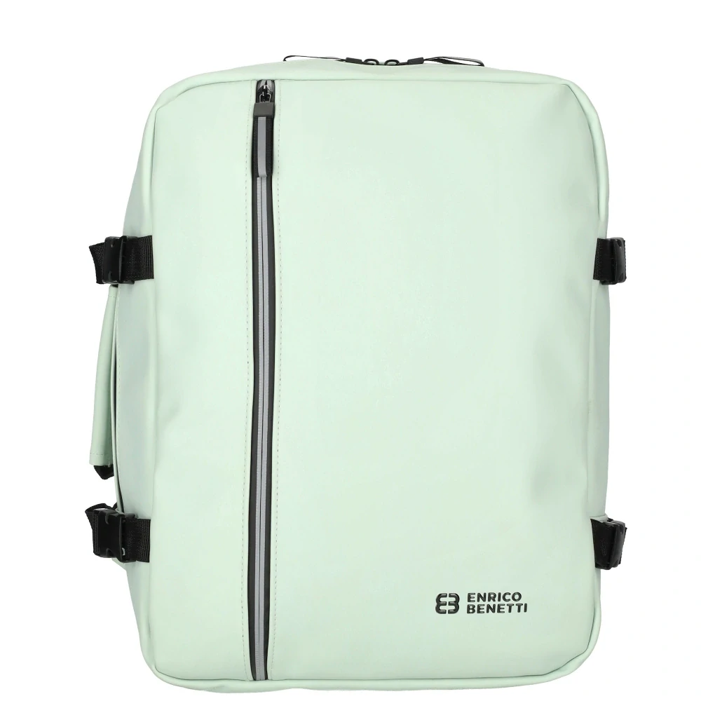 Dámský batoh nejen na notebook 15" zelený 24L - Enrico Benetti