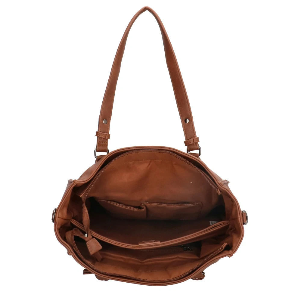Dámská kabelka hnědá - Enrico Benetti Lilly shopper 
