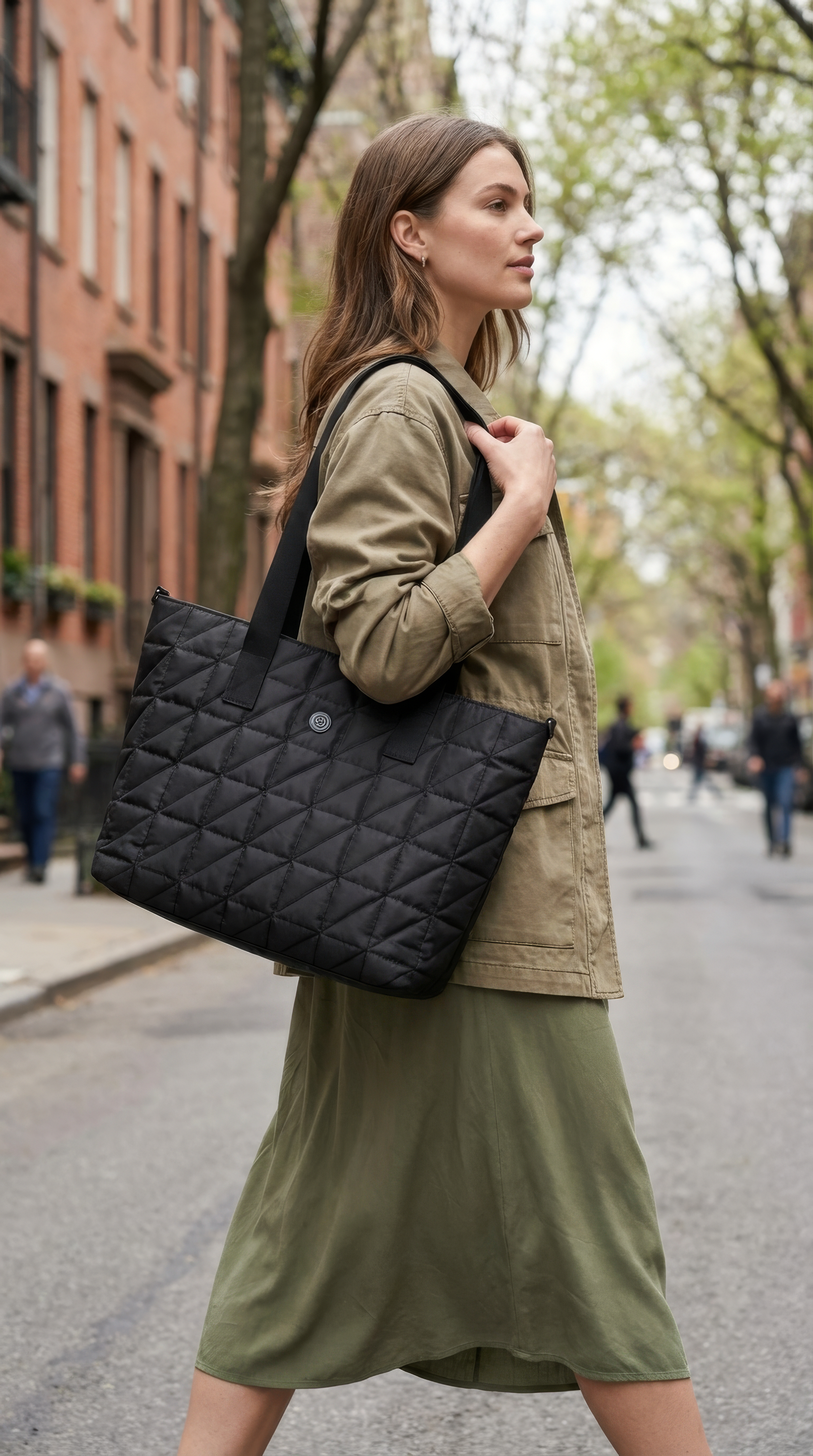 Dámská shopper kabelka modrá - Enrico Benetti